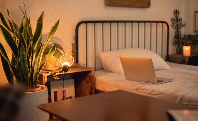 色温度と睡眠の質のイメージ画像